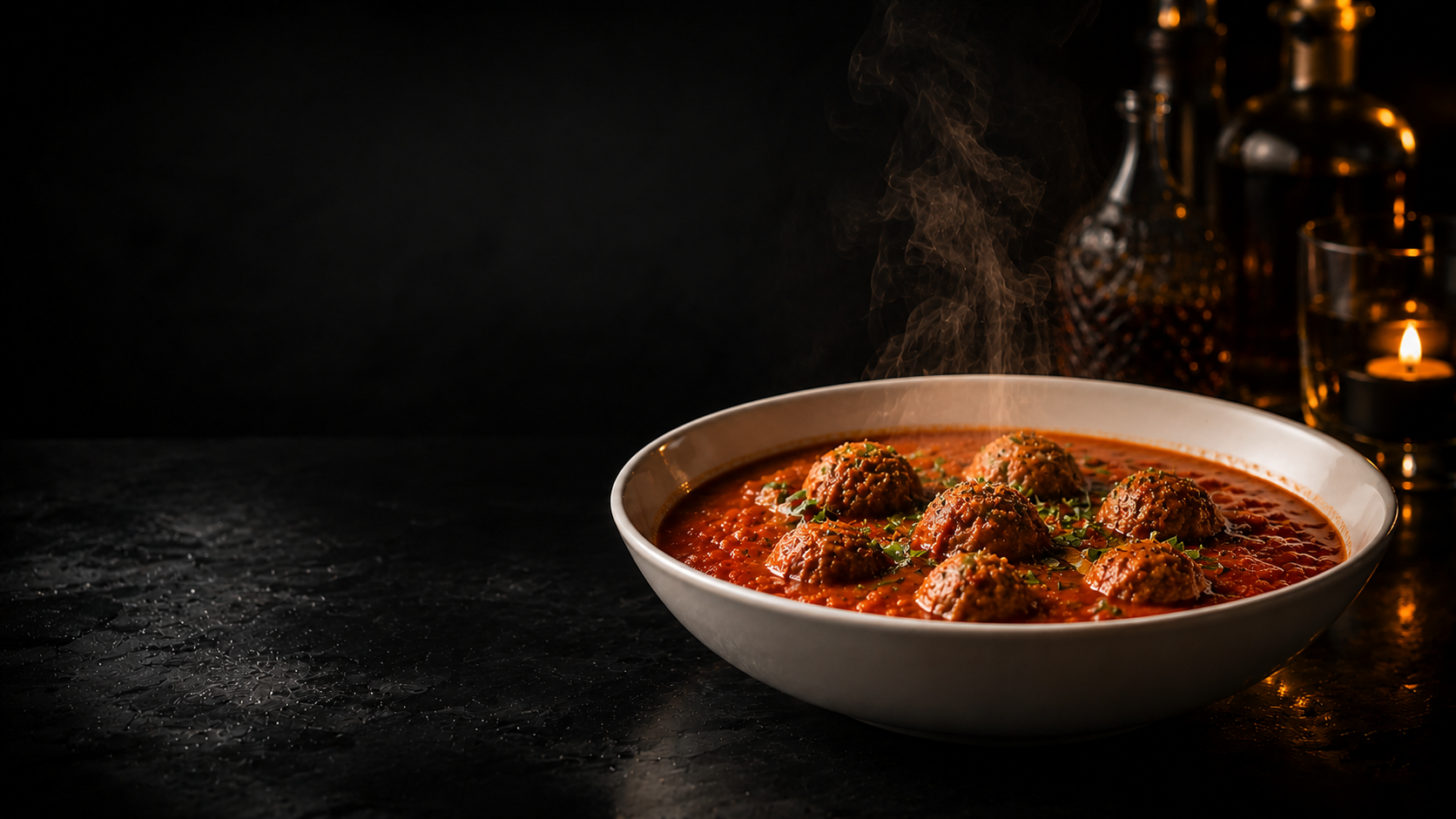 Tomatensoep met balletjes