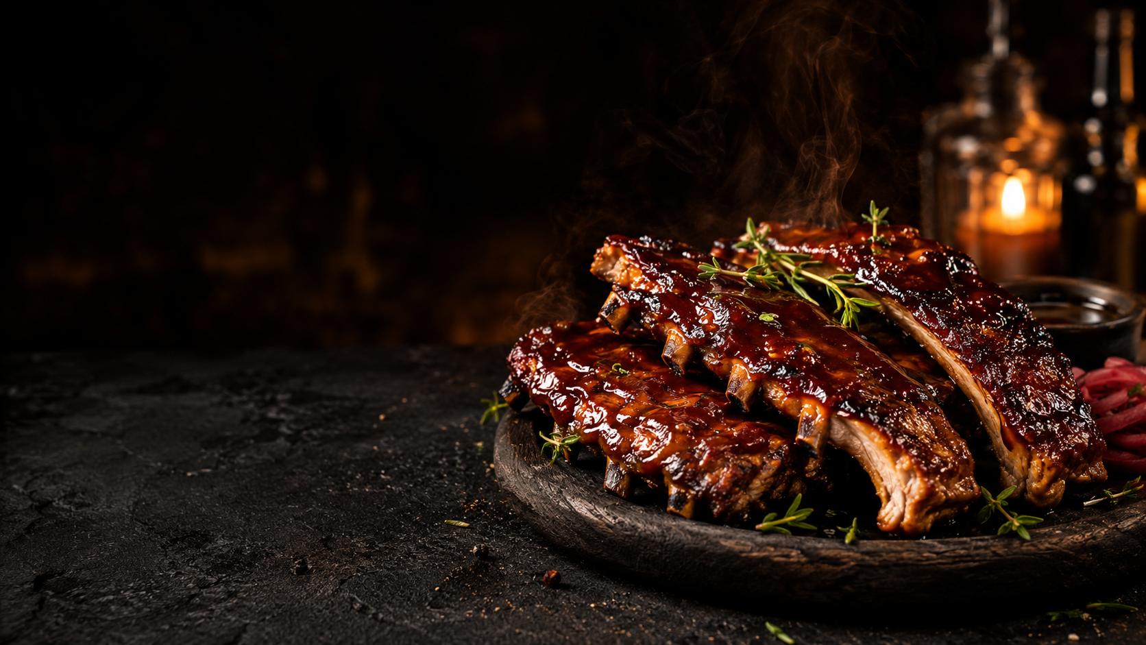 Spareribs met frietjes