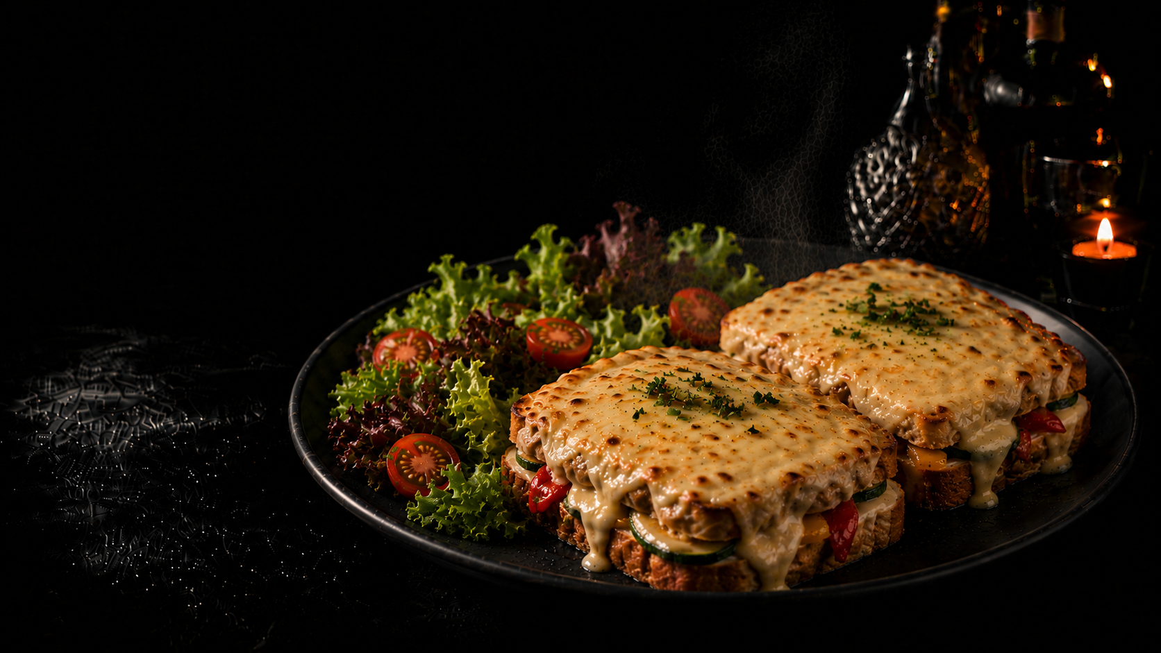 Croque vegetarisch 1st
